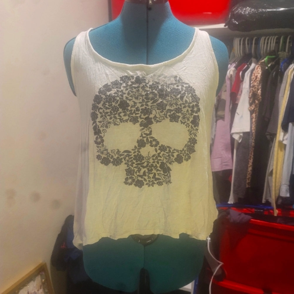 2 Skull tanks for $12